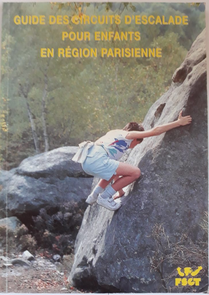 Topo « Circuit escalade enfants région parisienne (fontainebleau) »