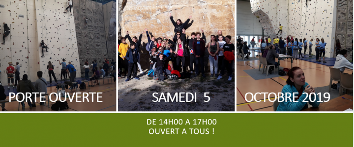 Porte Ouverte Samedi 5 Octobre 2019