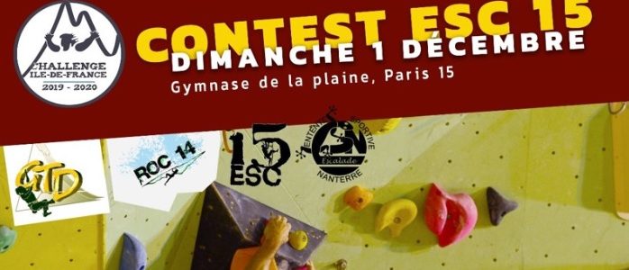 Contest ESC XV 1er Décembre  Saison 2019/2020