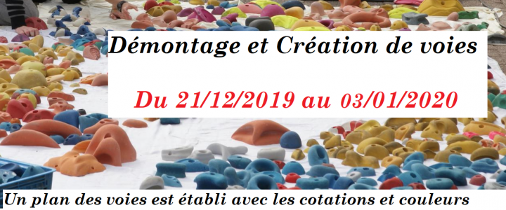 Rénovation des voies pendant les Vacances de Noel