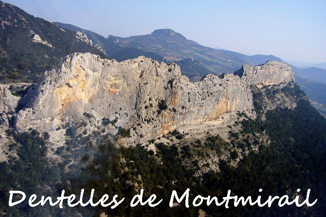 Topo « Les dentelles de Montmirailles »