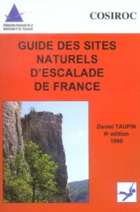Photo de Topo "Guide des sites naturels d'escalade de France"