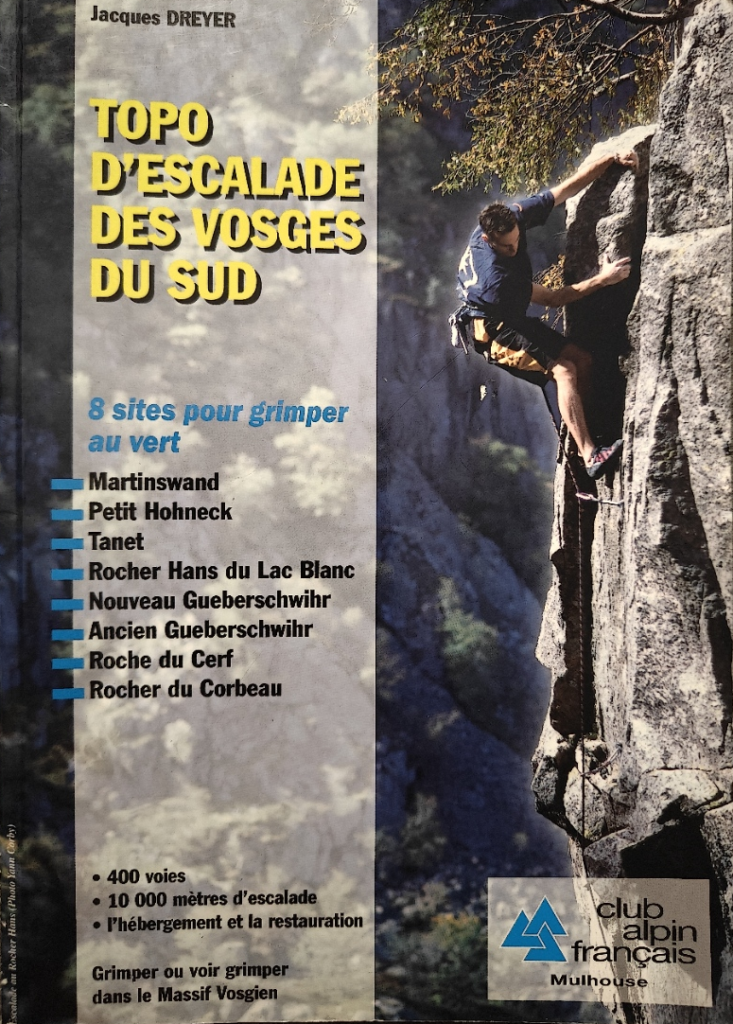 Topo « Topo d&rsquo;escalade des Vosges du sud »